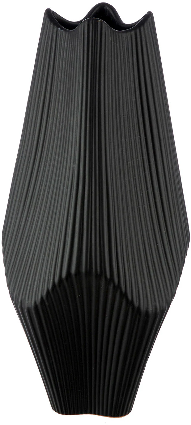 GILDE Tischvase "Vase Lamellen H. 30 cm", (1 St.) günstig online kaufen