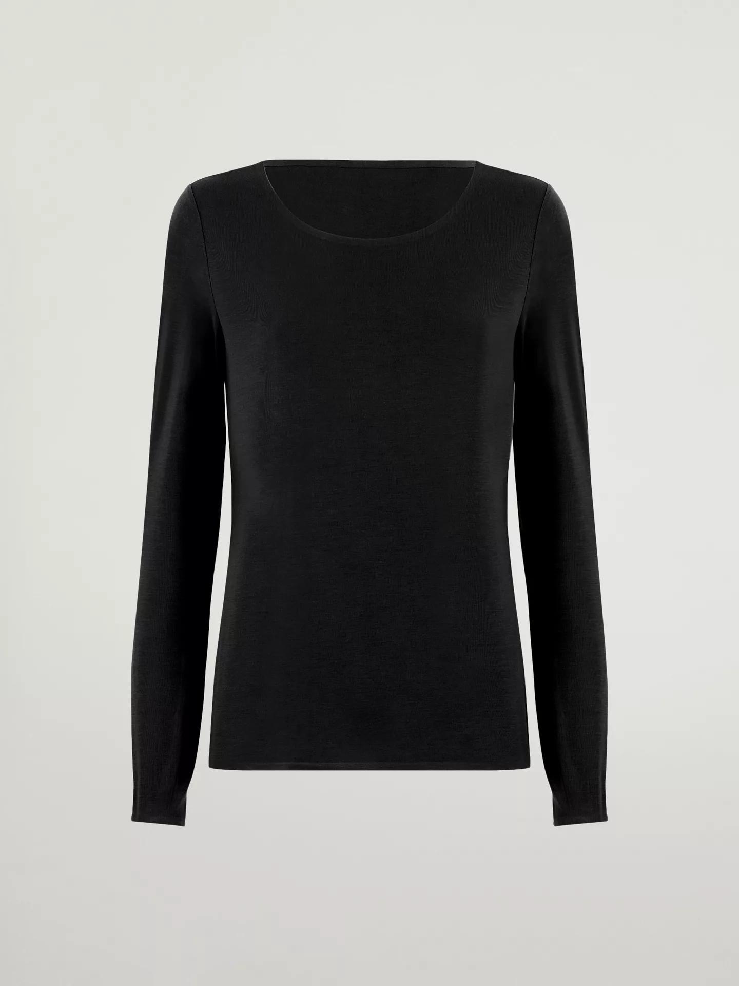 Wolford - Jersey Top Long Sleeves, Frau, black, Größe: L günstig online kaufen