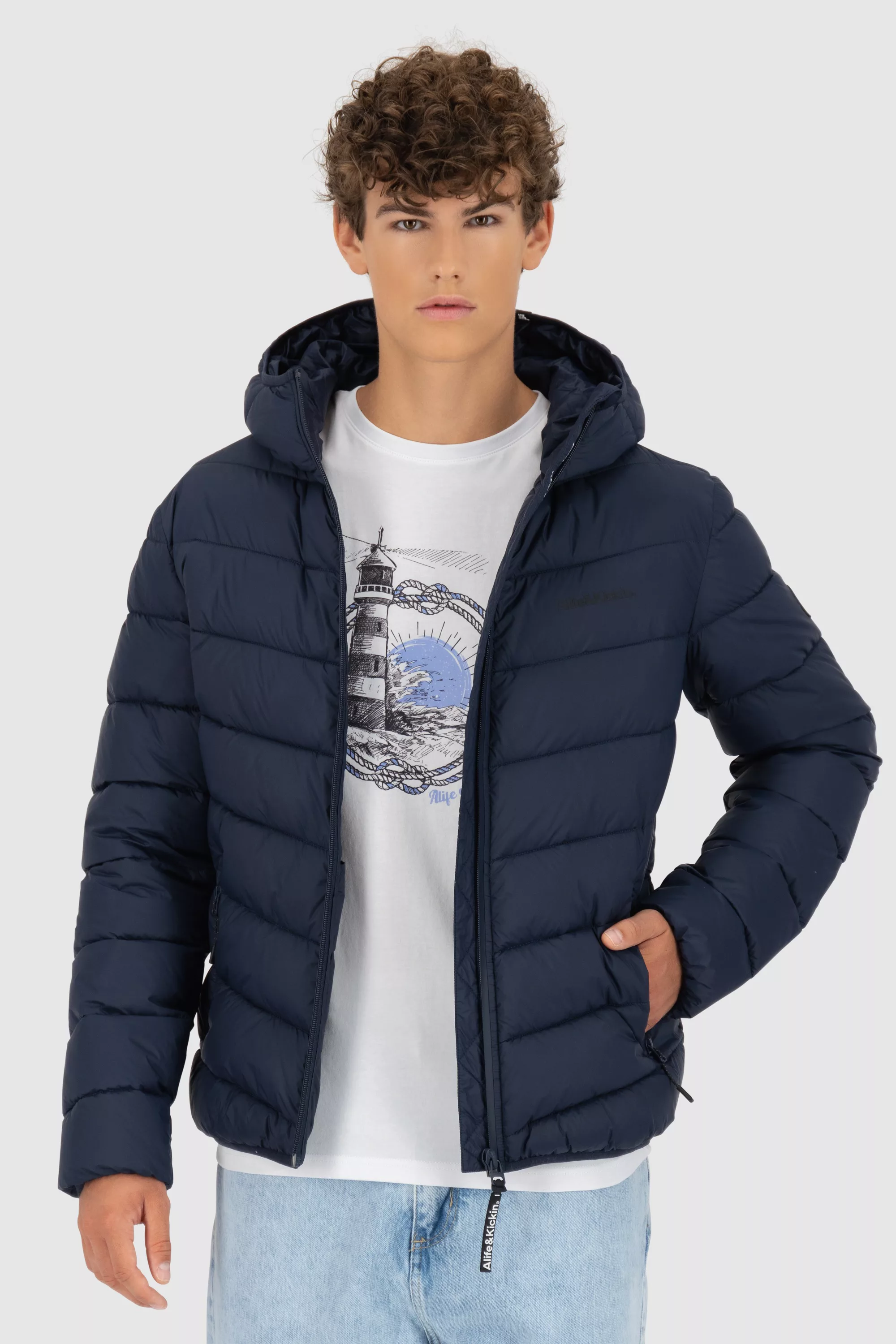 Alife & Kickin Winterjacke "Herren Mr AndersonAK A", Warme kurze Jacke mit günstig online kaufen