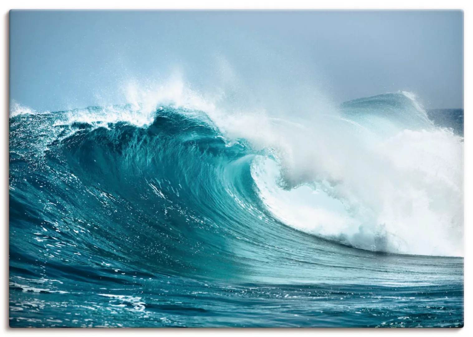 Artland Wandbild »Ozeanwelle«, Gewässer, (1 St.), als Leinwandbild, Poster, günstig online kaufen