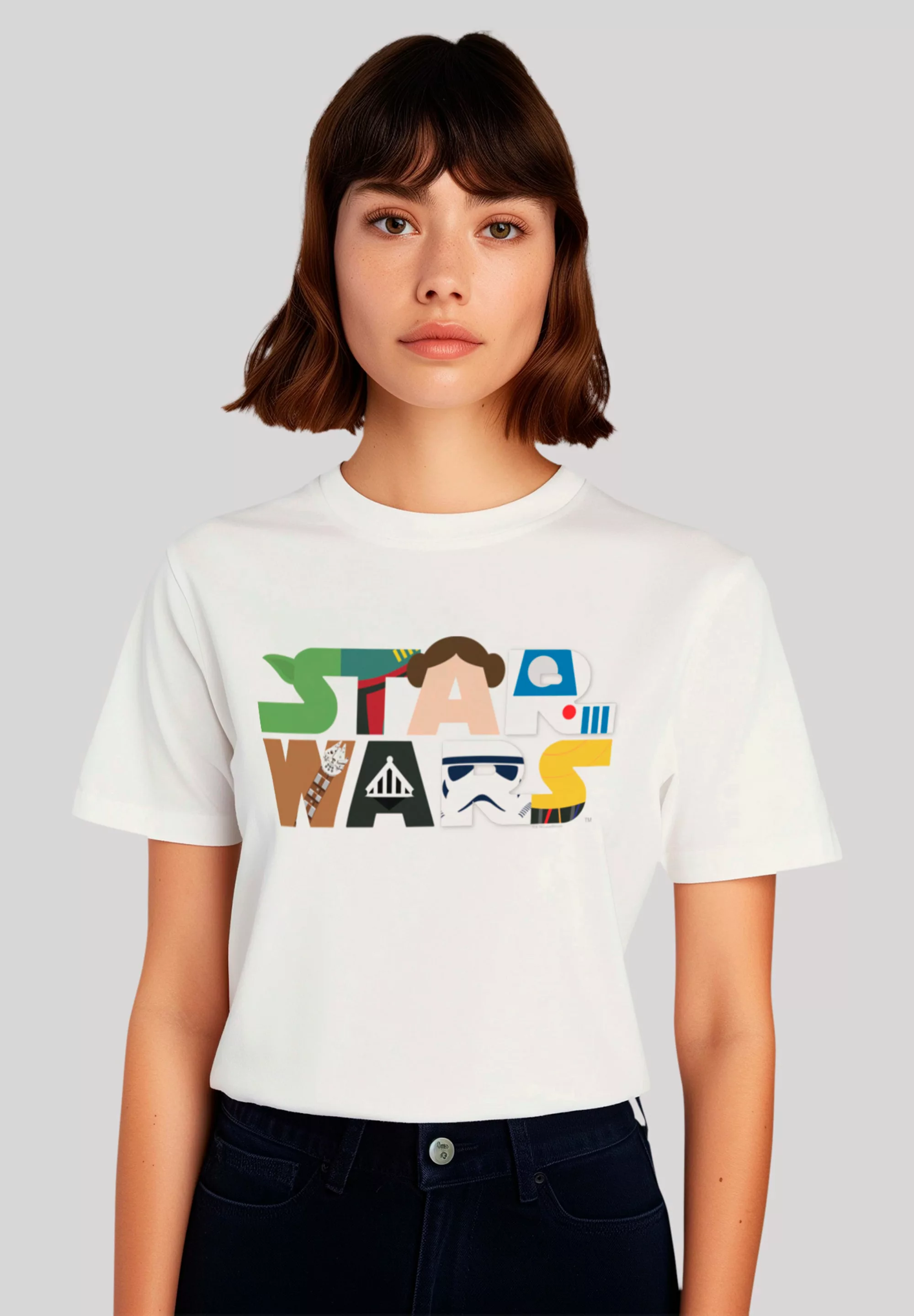 F4NT4STIC T-Shirt "Star Wars Character Logo", Premium Qualität günstig online kaufen