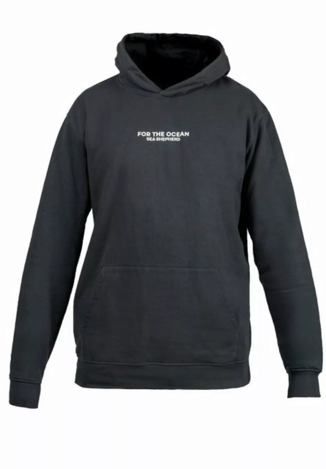 Sea Shepherd Hoodie For the Ocean G Kapuzenpullover mit aufgesetzter Baucht günstig online kaufen