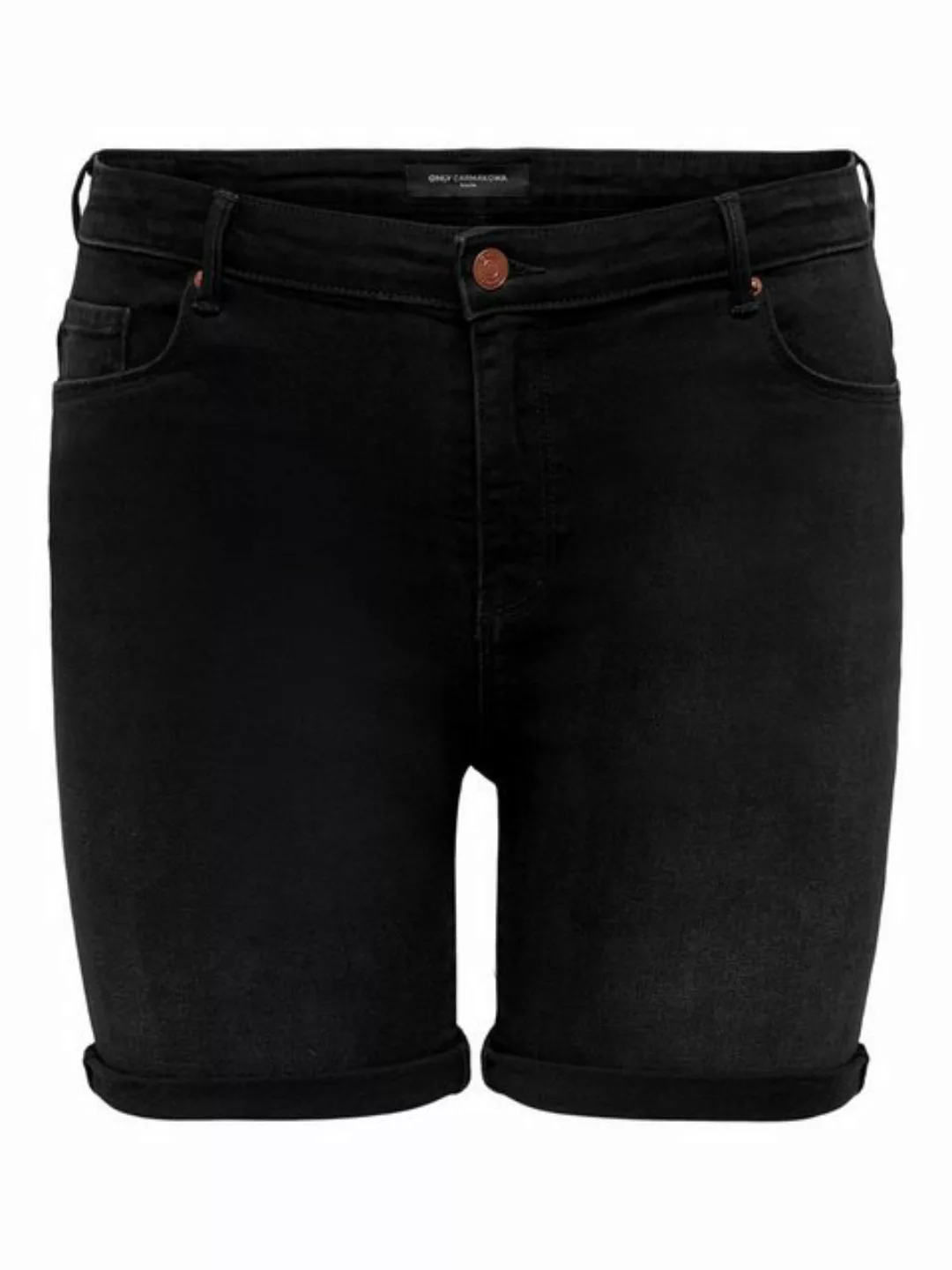 ONLY CARMAKOMA Jeansshorts CARLAOLA HW SHORTS AZG573 DNM mit schmalem Umsch günstig online kaufen