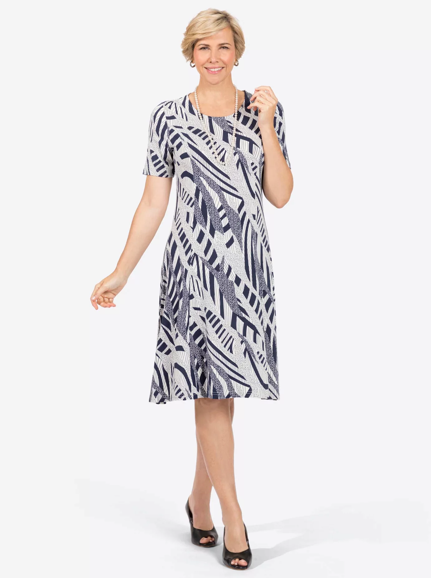 Classic Jerseykleid "Jersey-Kleid" günstig online kaufen