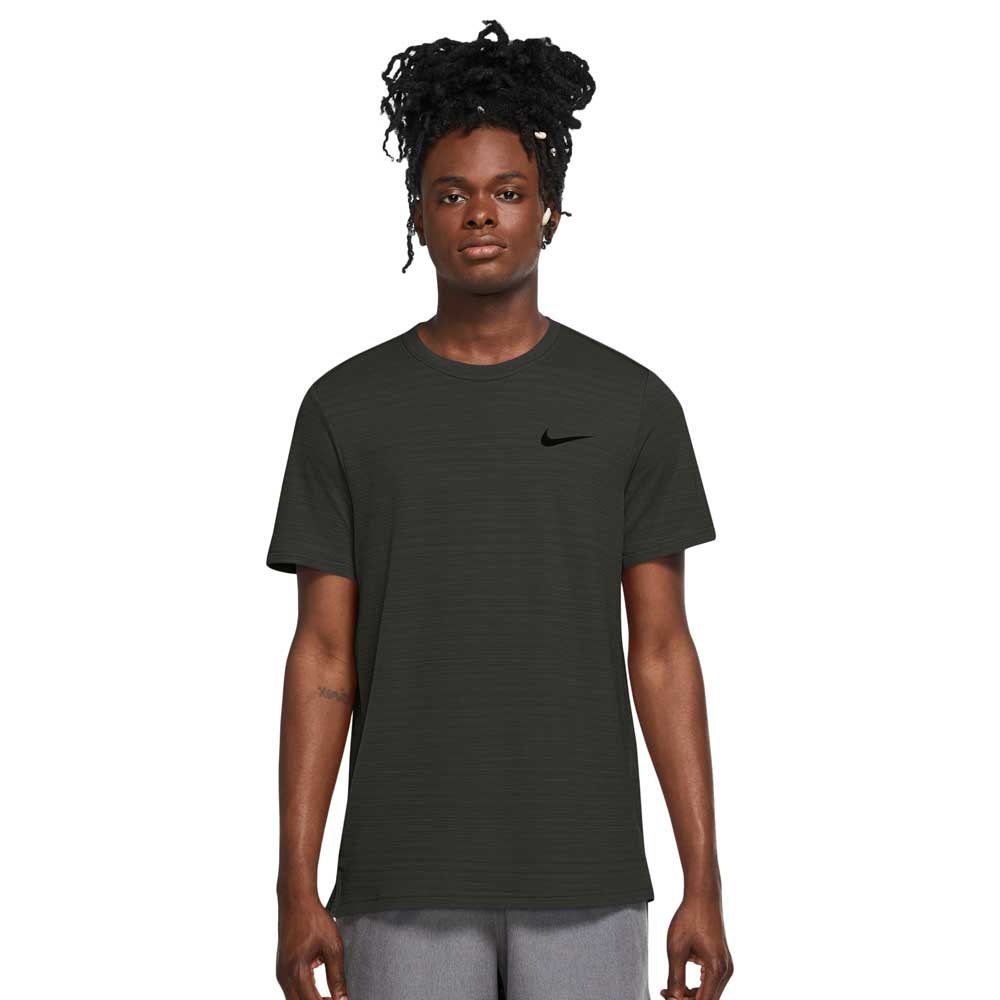 Nike Dri Fit Superset Kurzärmeliges T-shirt S Sequoia / Black günstig online kaufen