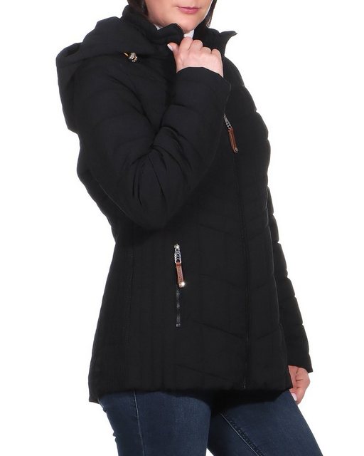 Aurela Damenmode Winterjacke Kuschelige Steppjacke mit Innenfell für Damen günstig online kaufen