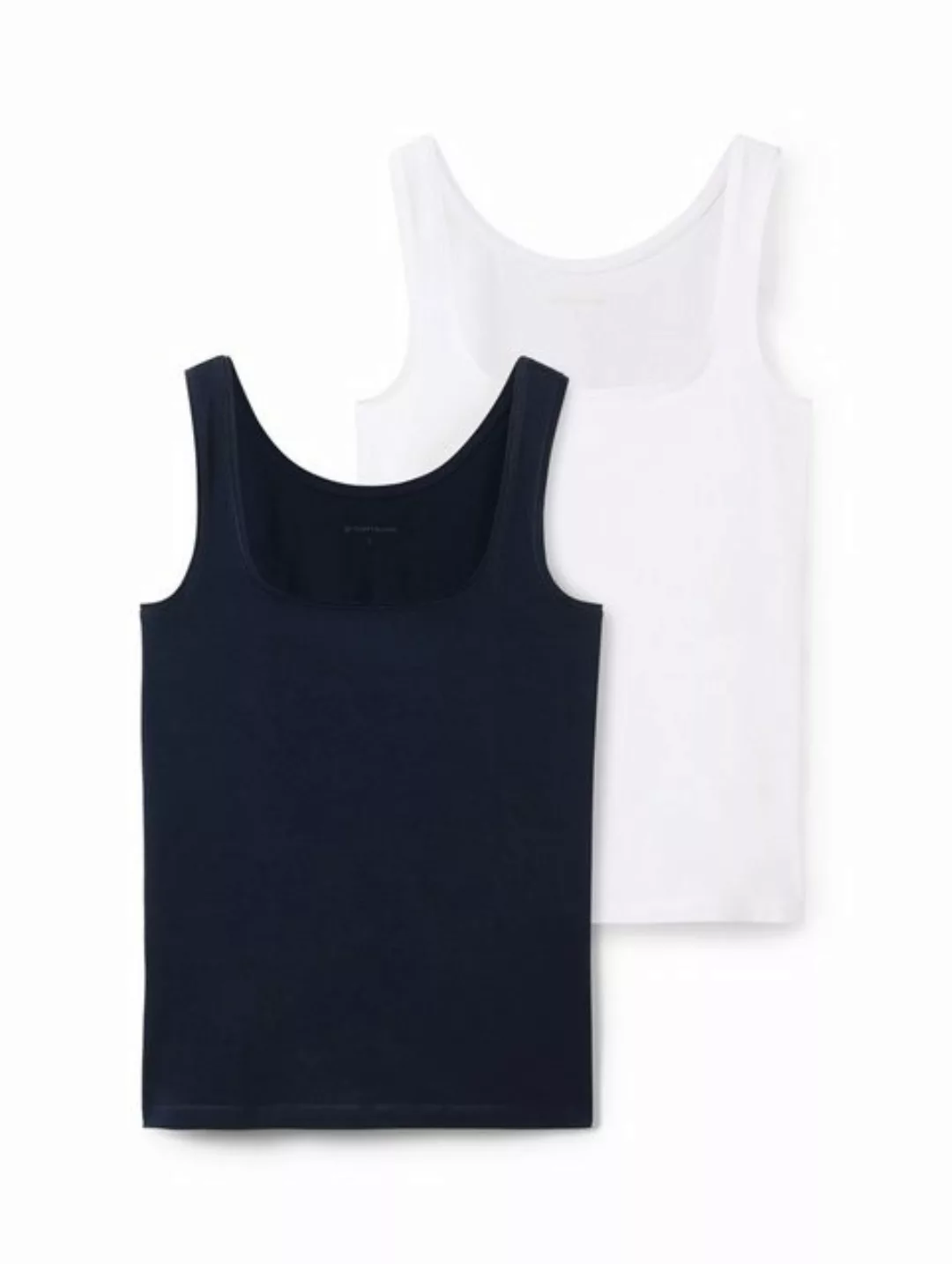 TOM TAILOR Tanktop (Packung, 2-tlg) im Doppelpack günstig online kaufen