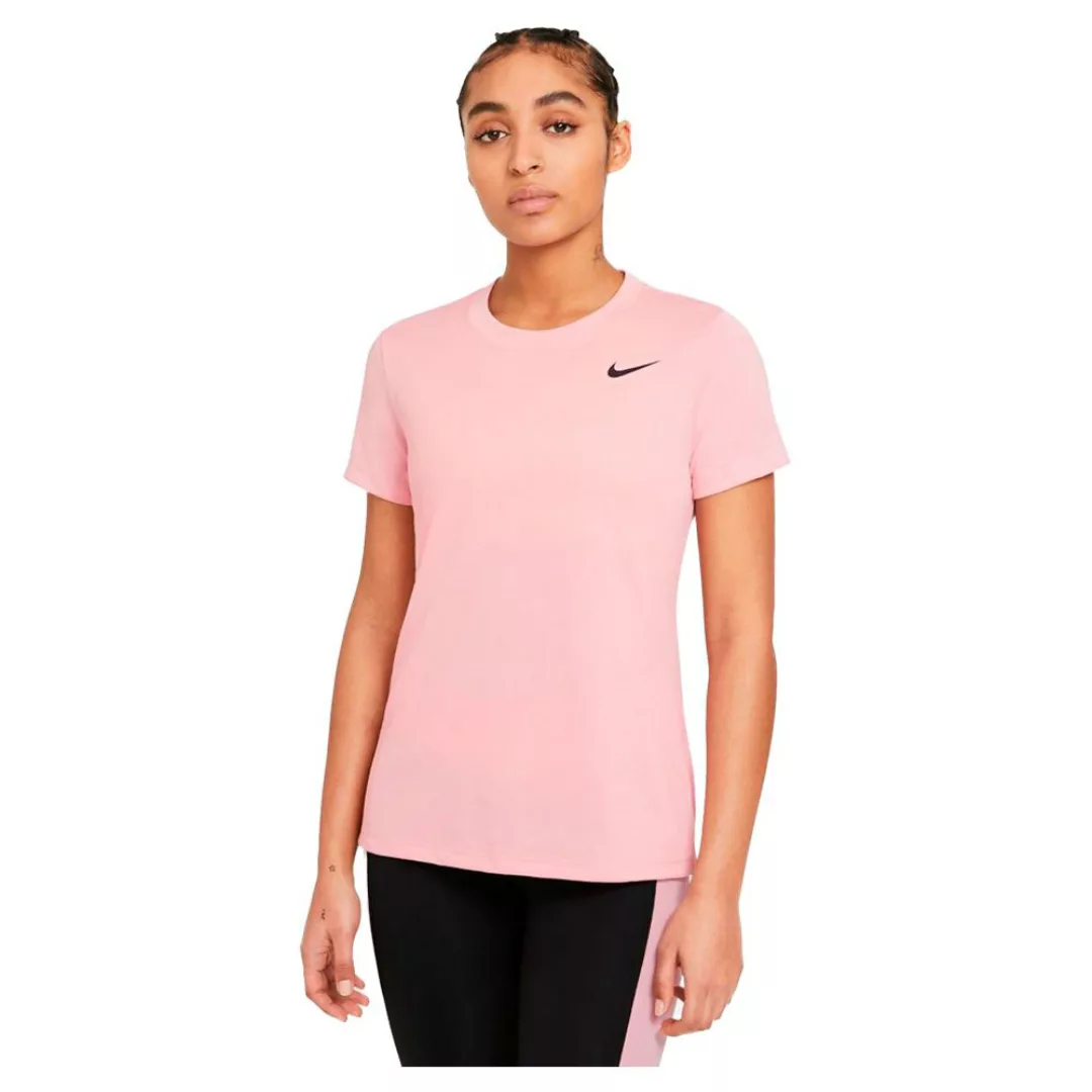 Nike Dri Fit Legend Kurzarm T-shirt XS Pink Glaze / Black günstig online kaufen