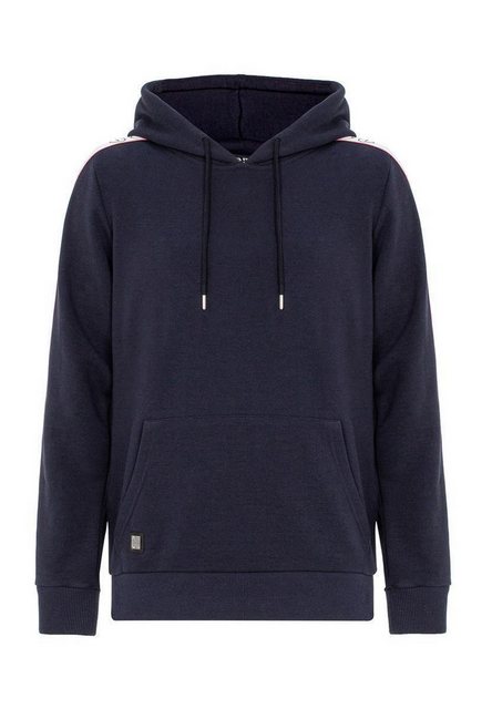 RedBridge Kapuzensweatshirt Kapuzenpullover mit Logoband Navyblau L günstig online kaufen