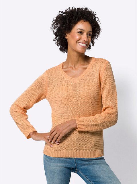 Sieh an! Strickpullover Langarm-Pullover günstig online kaufen