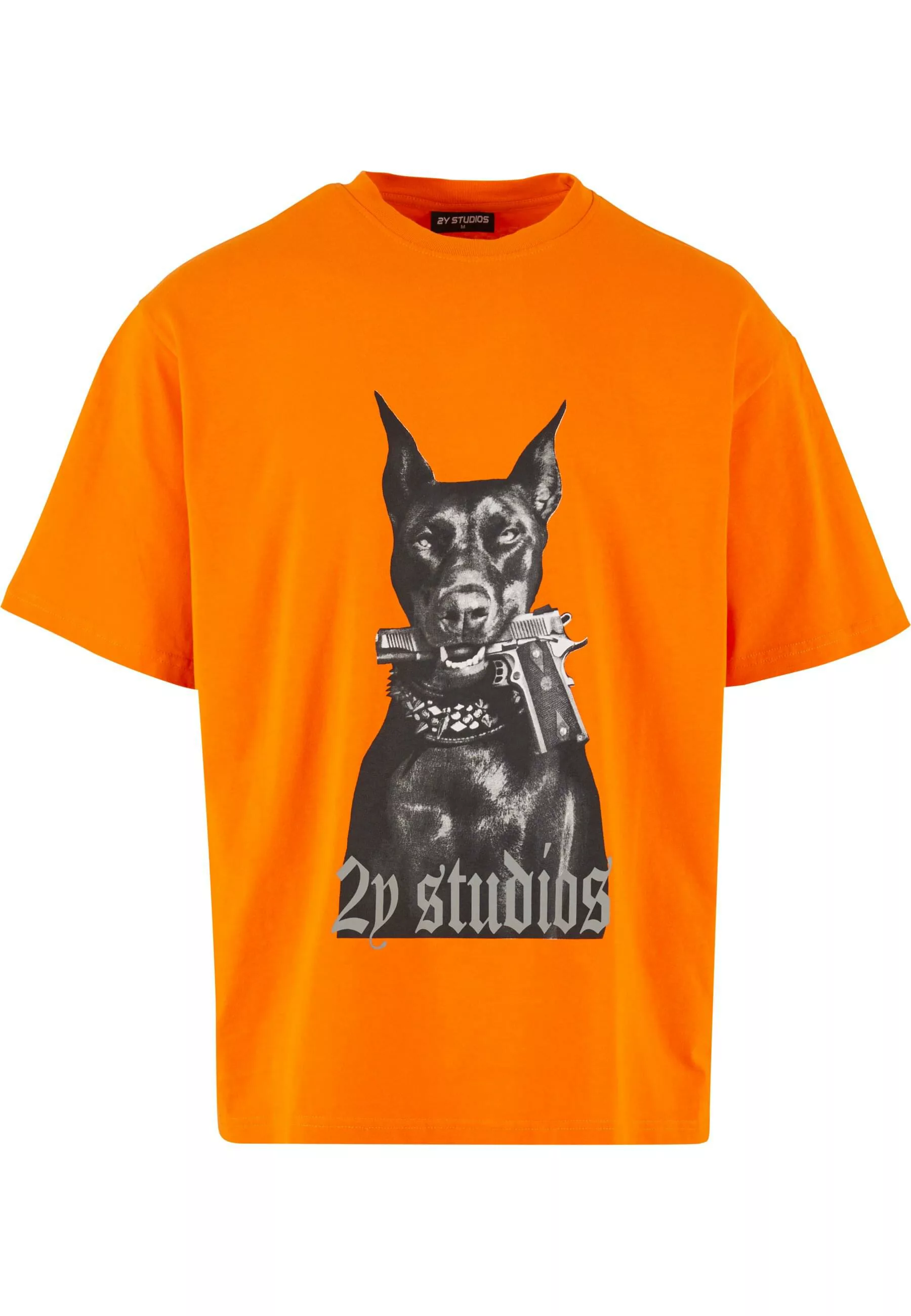 2Y Studios T-Shirt "2Y Studios Herren Doberman Oversize Tee" günstig online kaufen