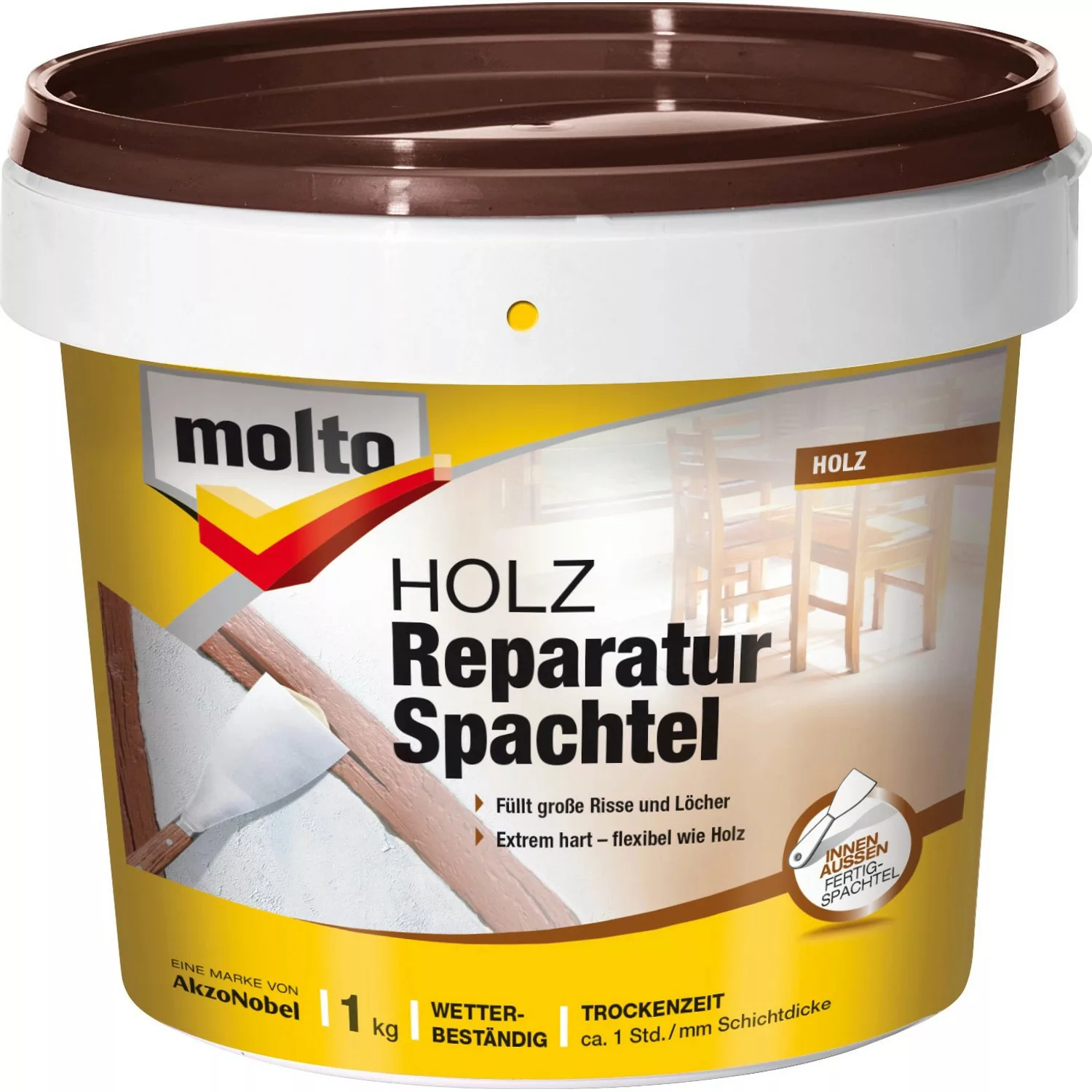 Molto Holz Reparatur-Spachtel für Innen und Außen 1 kg günstig online kaufen