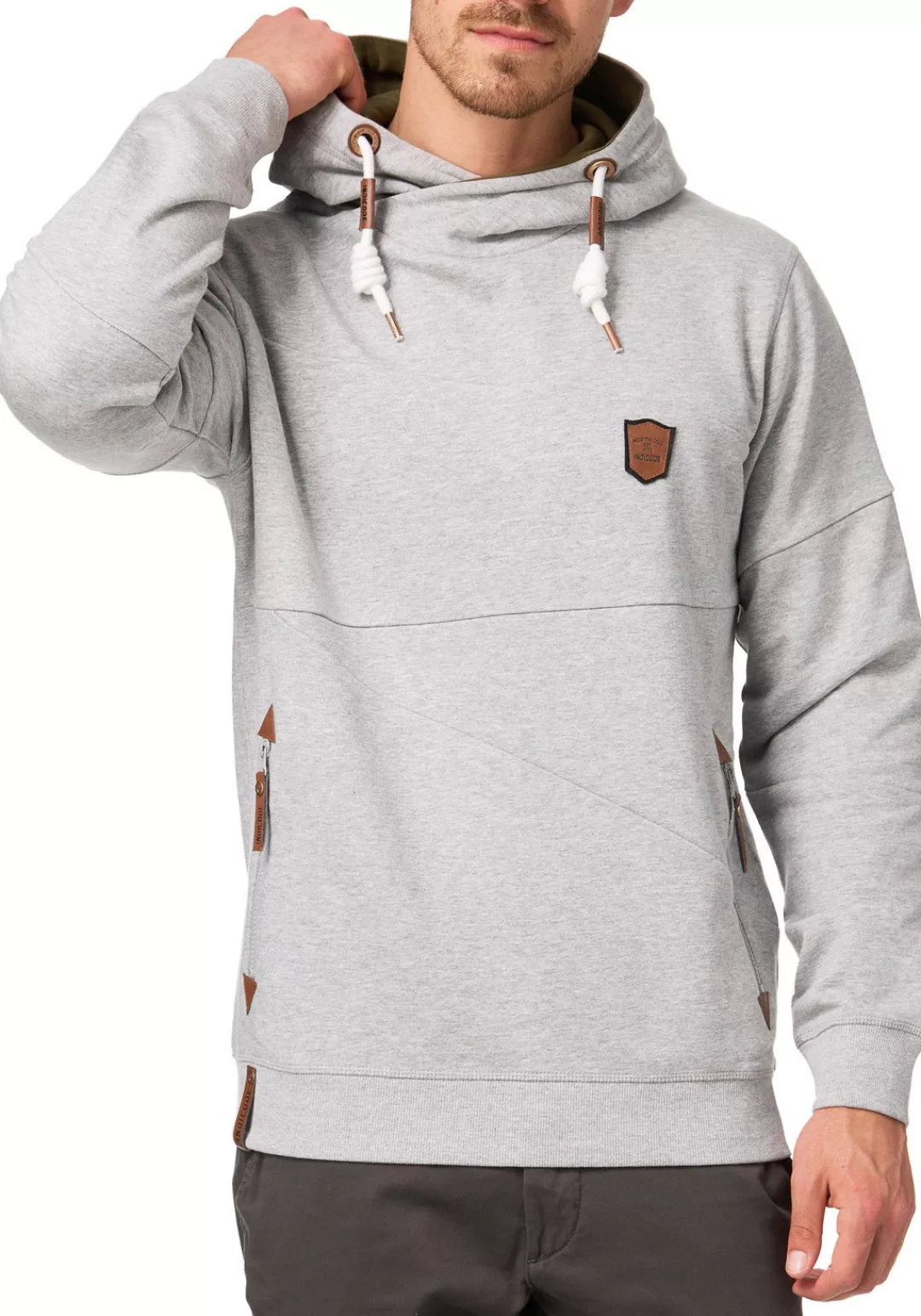 Indicode Kapuzensweatshirt INAix günstig online kaufen