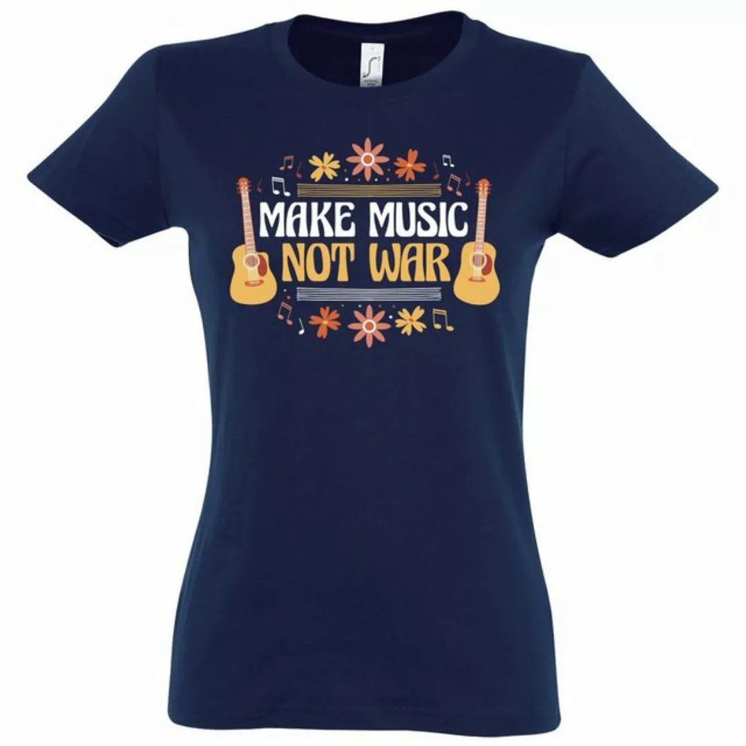 Youth Designz Print-Shirt "Make Music not War" Damen T-Shirt mit lustigem S günstig online kaufen