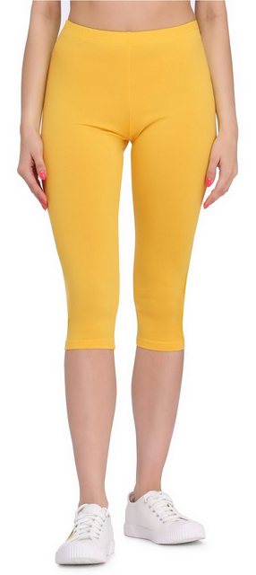 Bellivalini Leggings Damen 3/4 Capri Hose aus Viskose BLV50-148 (1-tlg) aus günstig online kaufen