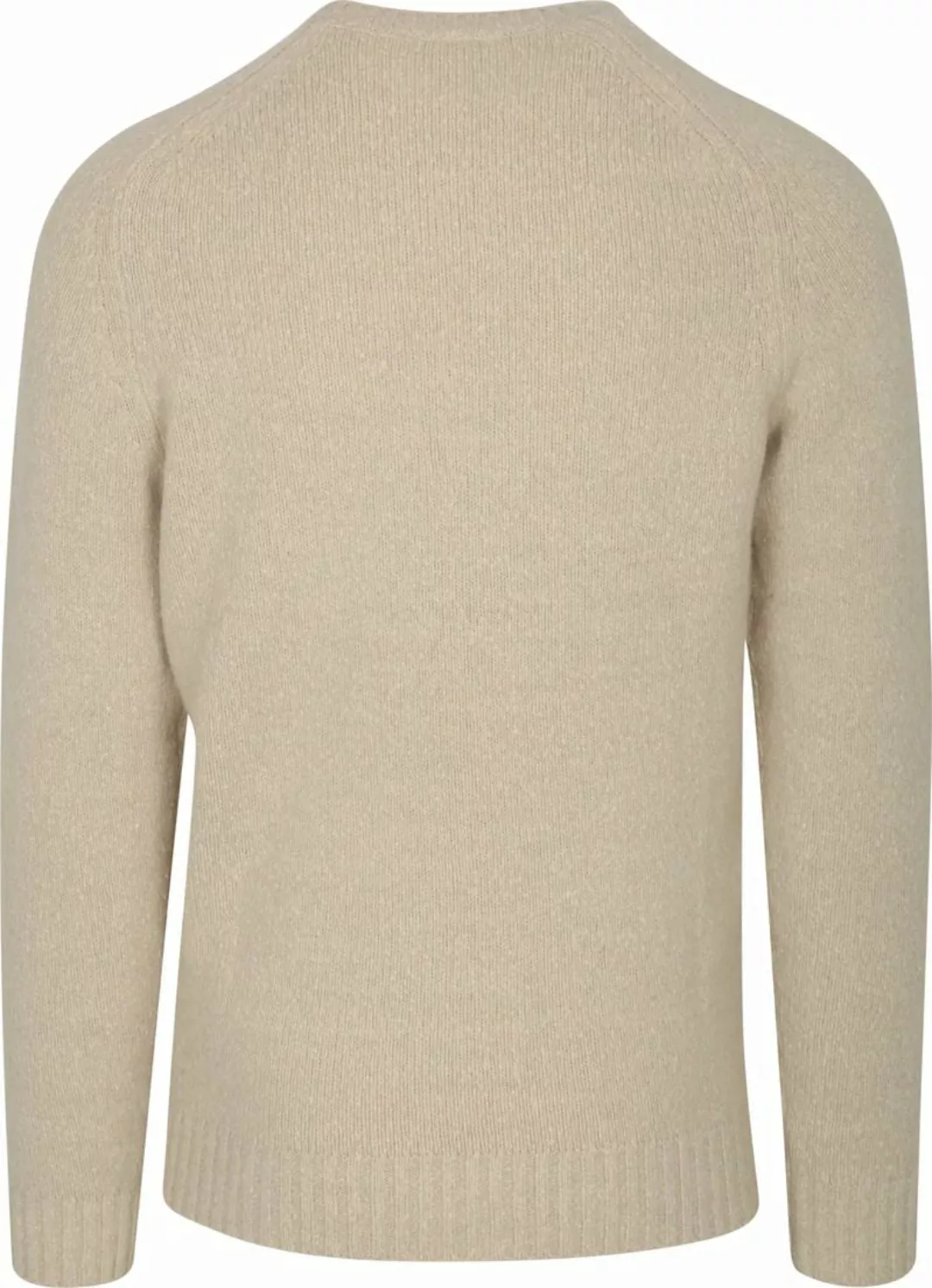 Profuomo Pullover Boiled Wool Ecru - Größe S günstig online kaufen