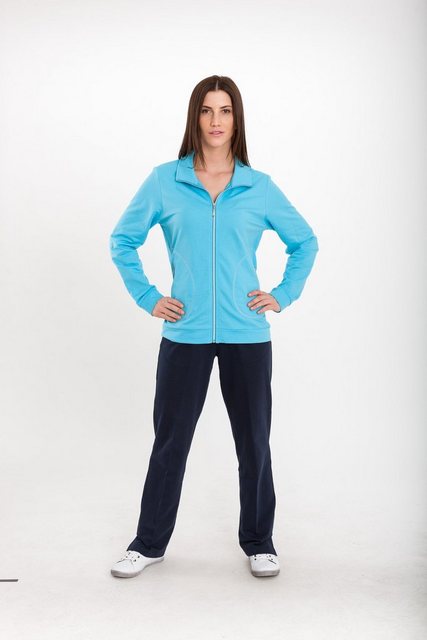 Authentic Klein Sweatjacke Damen Sport- und Freizeitjacke aus 100% Baumwoll günstig online kaufen