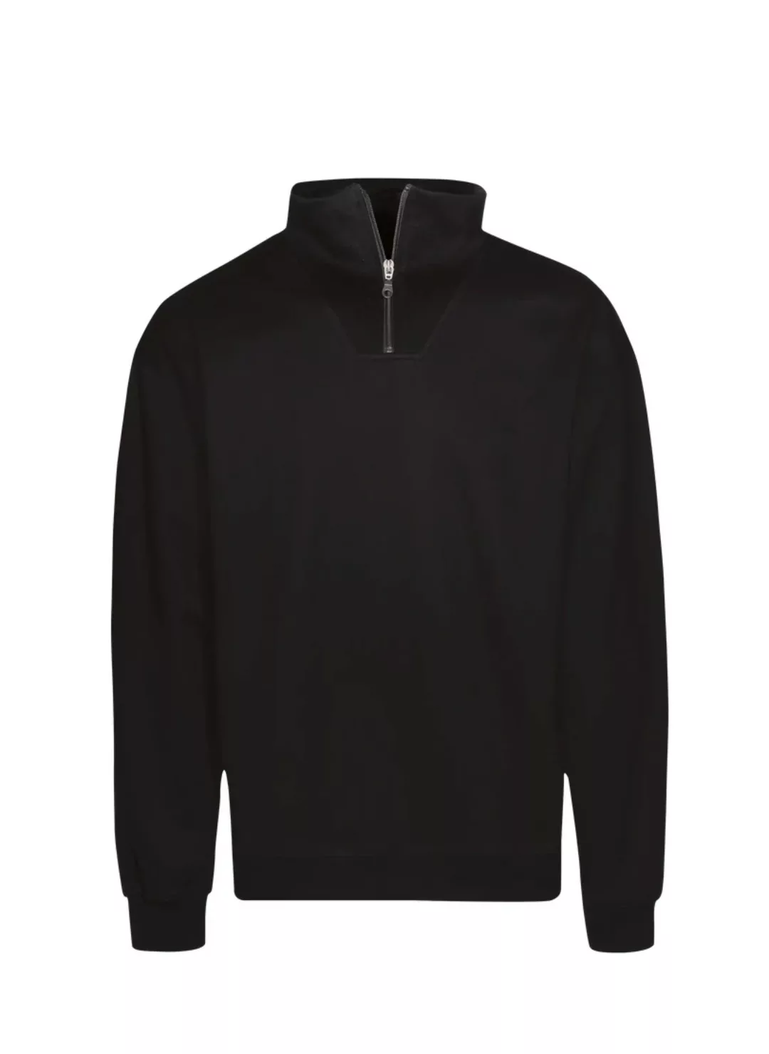 Trigema Sweatshirt "TRIGEMA Troyer in bequemer Sweat-Qualität" günstig online kaufen