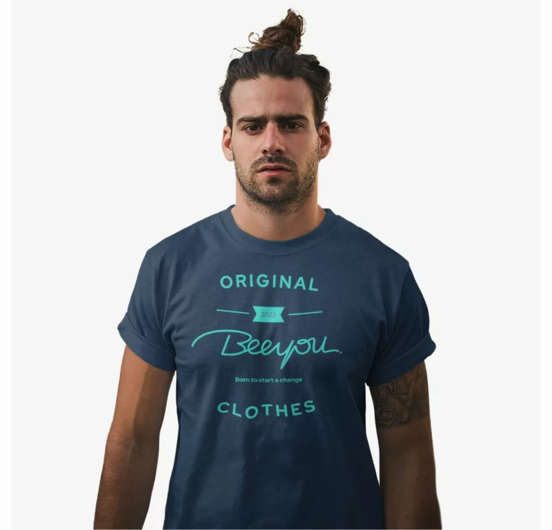 Beeyou. Clothes T-Shirt CALVANO - T-Shirt Regular-Fit vegan und aus 100% Bi günstig online kaufen