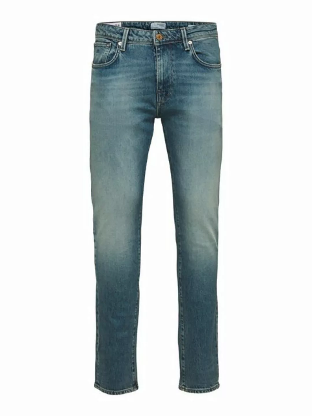 Selected Homme Herren Jeans SLH175-SLIM LEON 6290 - Slim Fit - Blau - Light günstig online kaufen