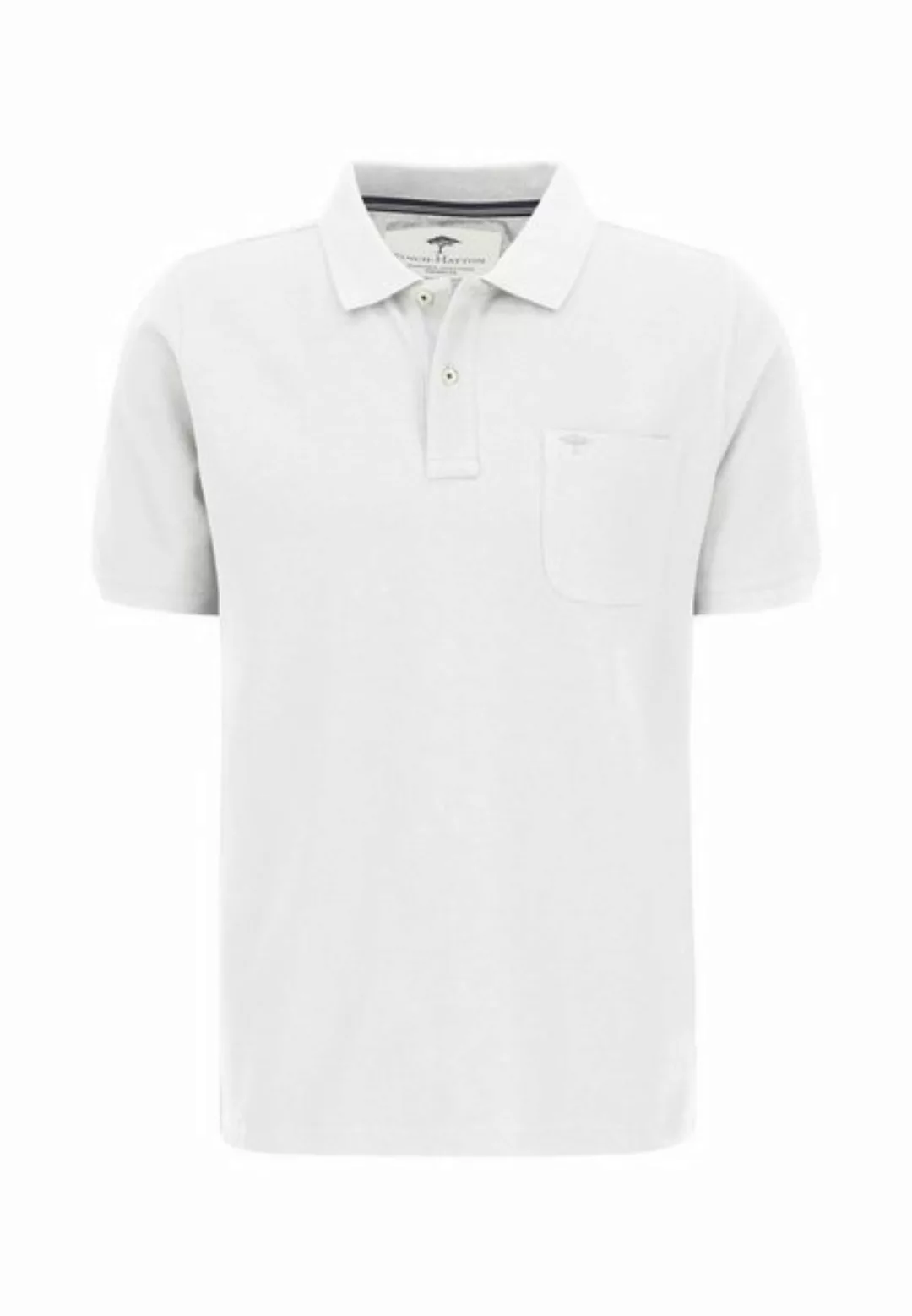 FYNCH-HATTON Poloshirt Polo, Chest Pkt, Premium Cotton white günstig online kaufen