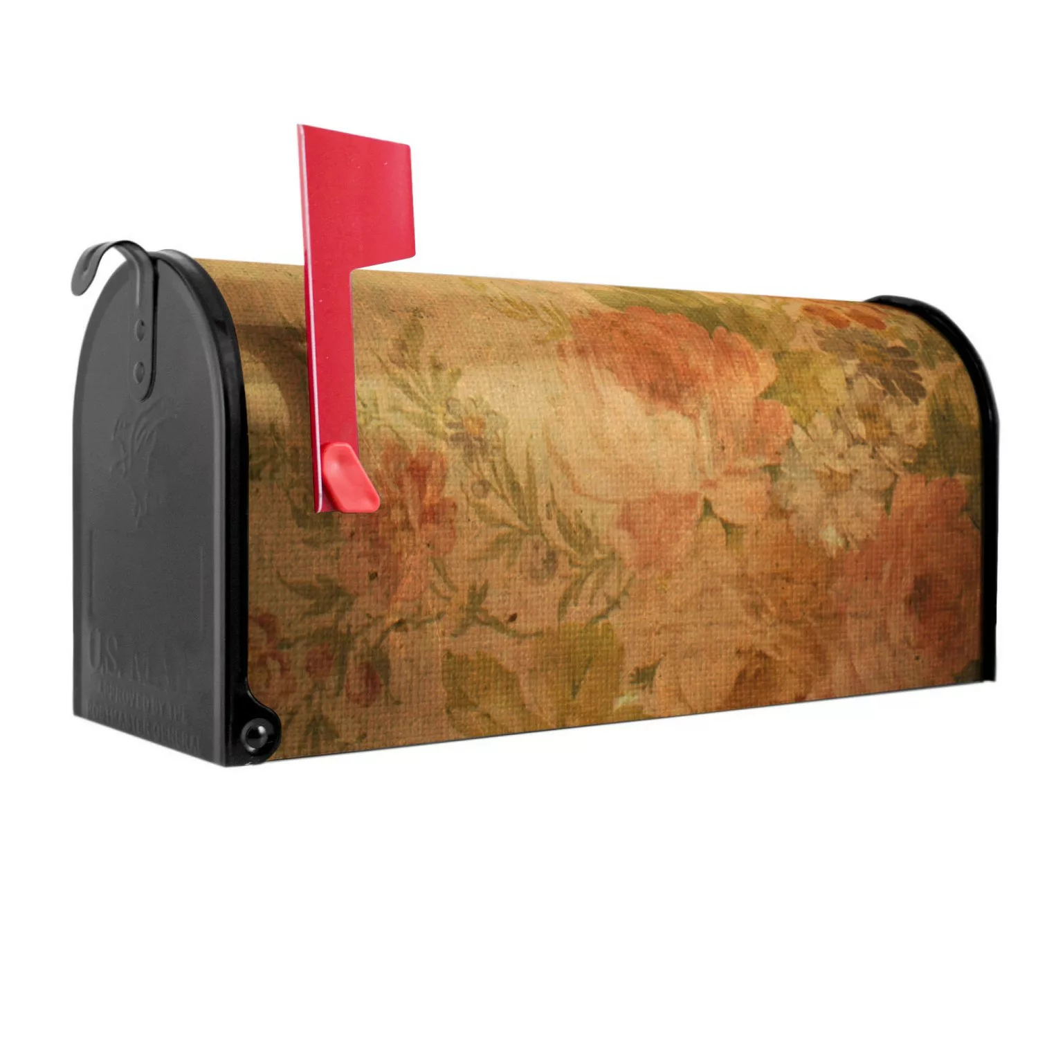 Banjado Amerikanischer Briefkasten Schwarz 48x22x16cm US Mailbox Letterbox günstig online kaufen