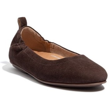 FitFlop  Ballerinas ALLEGRO SUEDE BALLERINAS CHOCOLATE BROWN günstig online kaufen