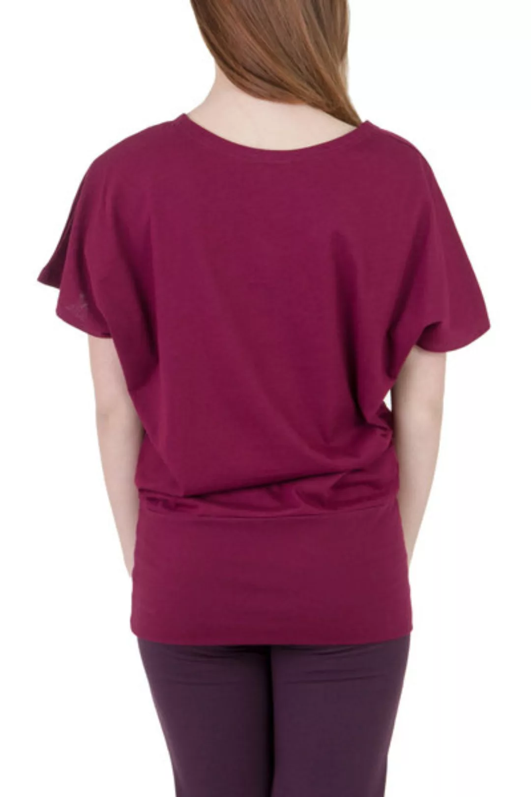 Oversize T-shirt Gina Wine Berry günstig online kaufen