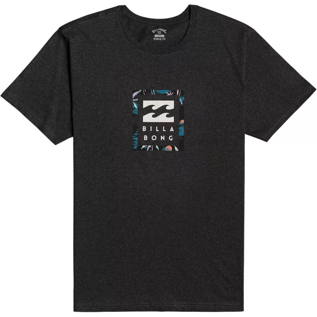 Billabong Unity Stacked Kurzärmeliges T-shirt XS Black Heather günstig online kaufen