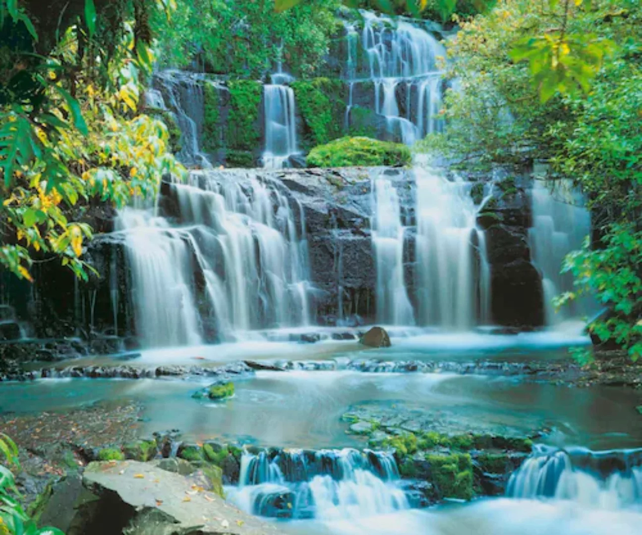 Komar Vliestapete »Pura Kaunui Falls« günstig online kaufen