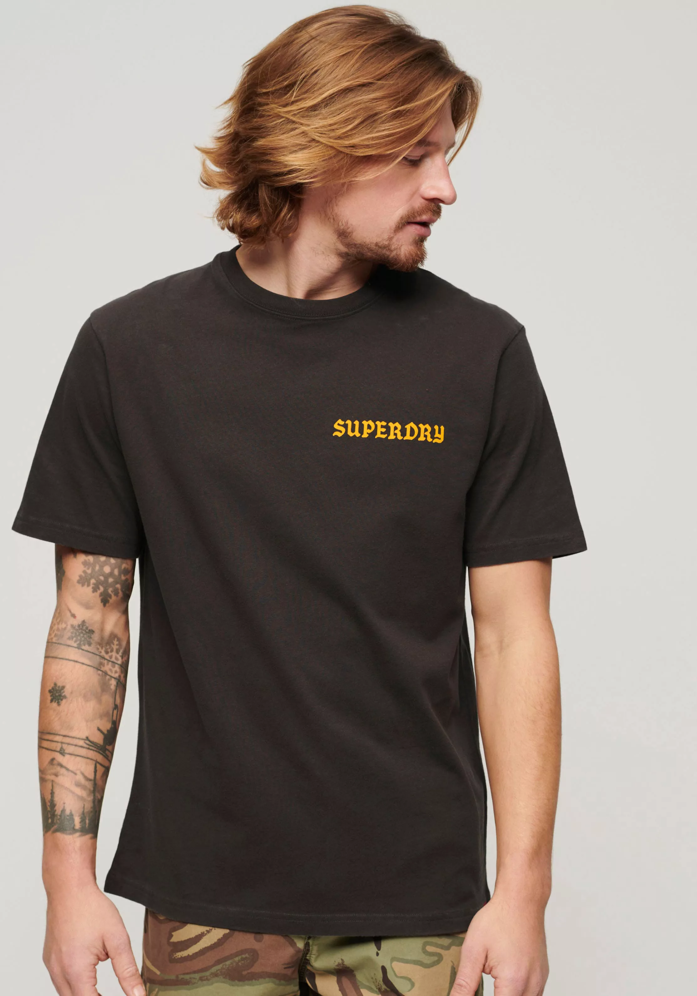 Superdry Print-Shirt SD-TATTOO GRAPHIC LOOSE T SHIRT günstig online kaufen