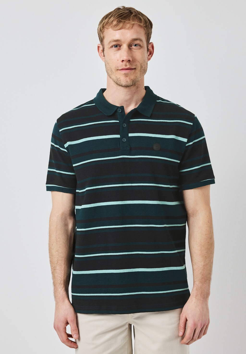 STREET ONE MEN Poloshirt, aus reiner Baumwolle günstig online kaufen