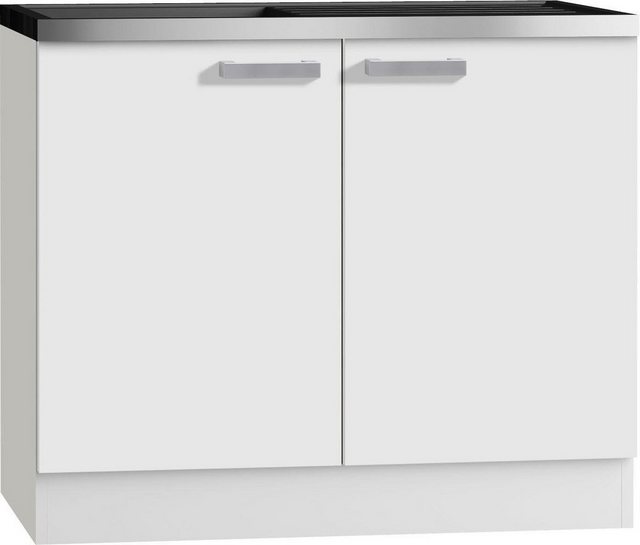 OPTIFIT Spülenschrank "Odense 50", 100 cm breit, 50 cm tief, inkl. Spülenau günstig online kaufen