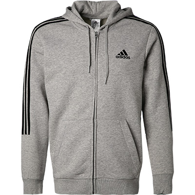 Adidas Essentials Fleece Cut 3 Stripes S Medium Grey Heather / Black günstig online kaufen