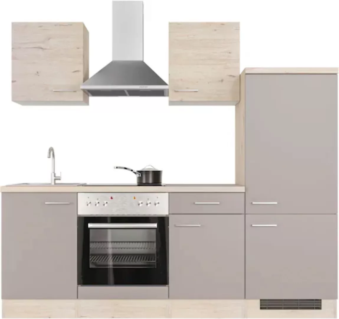 Flex-Well Küche "Riva", wahlw. mit E-Geräten, Breite 220 cm günstig online kaufen