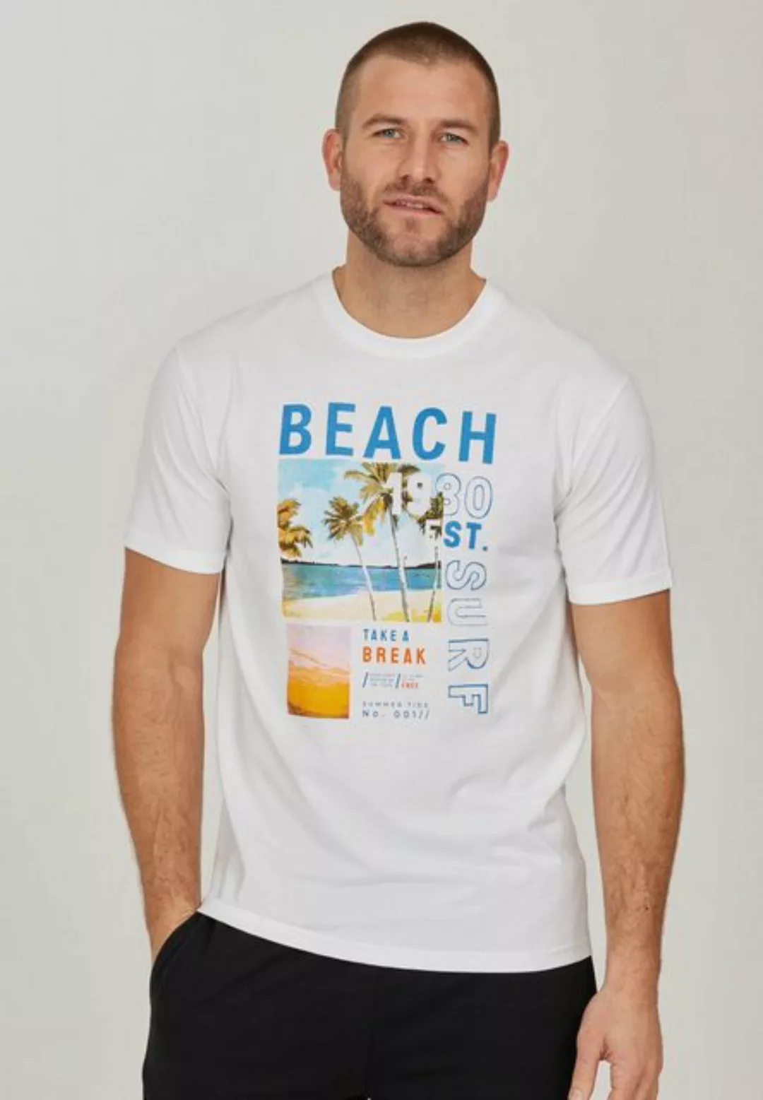 CRUZ T-Shirt Thomsson im sommerlichen Design günstig online kaufen