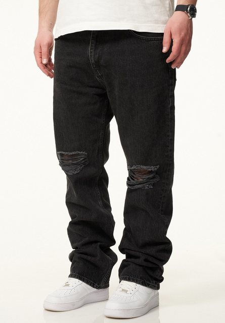 DAILY COTTON Straight-Jeans DCPARADERA Herren Lange Hose Jeans Ripped Strai günstig online kaufen