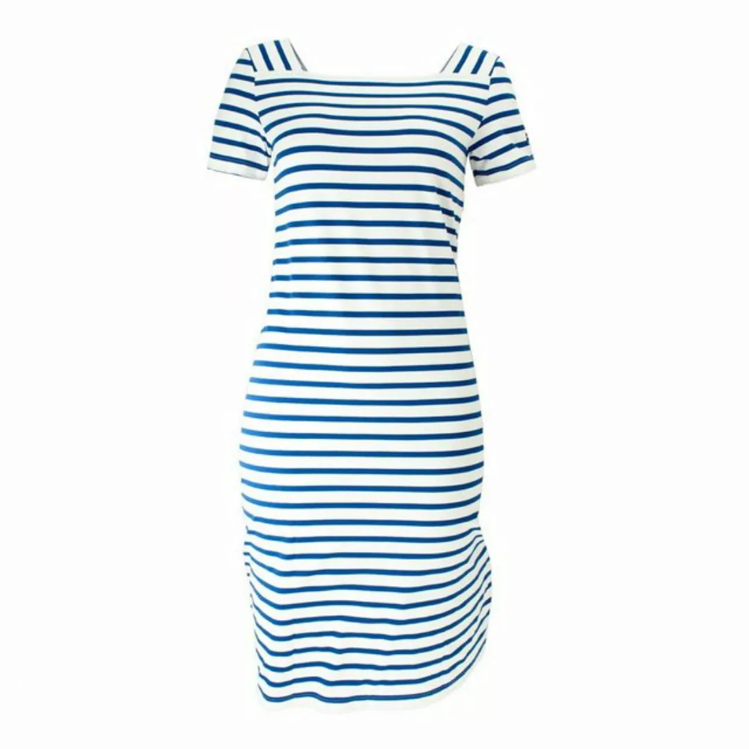 Saint James Shirtkleid 5527 Damen Kleid mit Streifen und eckigem Ausschnitt günstig online kaufen