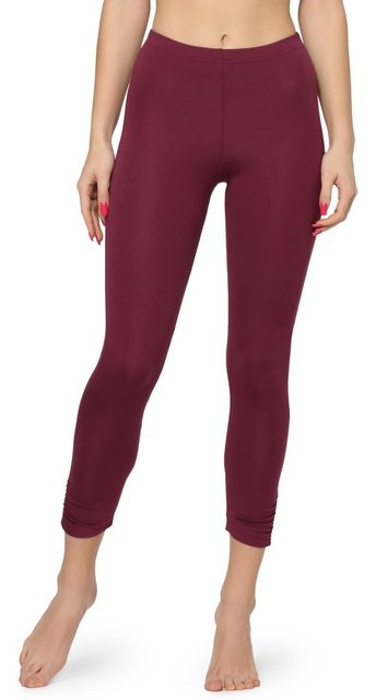 Merry Style Leggings Damen 7/8 Leggings mit Falten MS10-424 (1-tlg) elastis günstig online kaufen