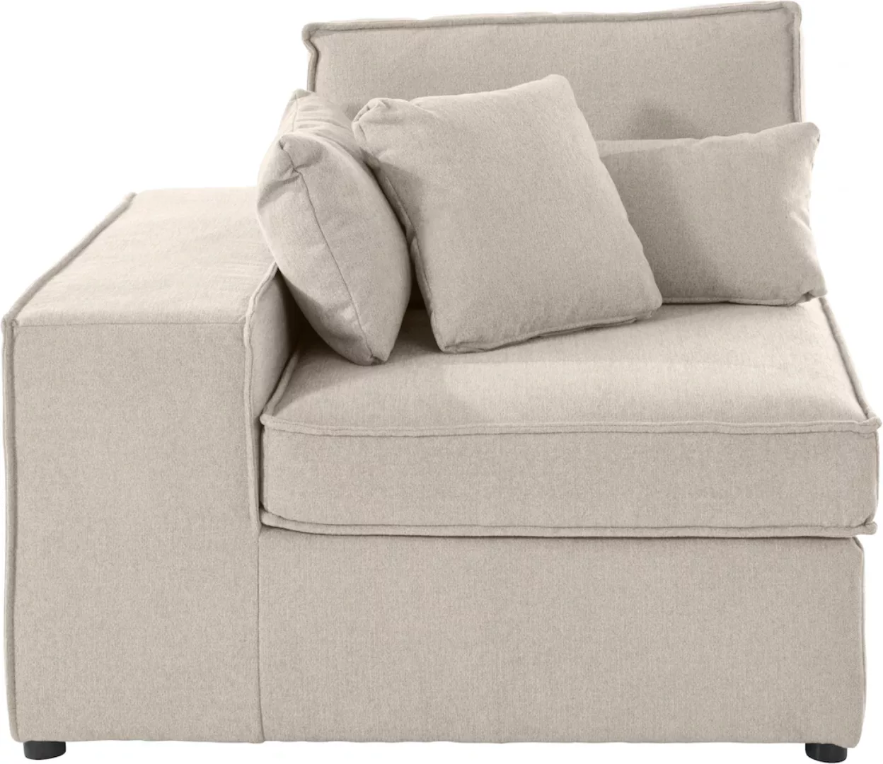 RAUM.ID Sofaelement "Florid", als Teil eines Modulsofas, fester Sitzkomfort günstig online kaufen