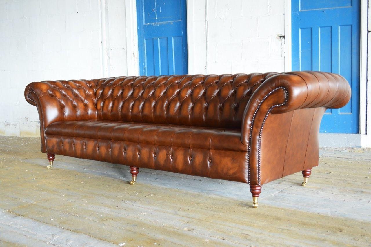 Xlmoebel 3-Sitzer Chesterfield Couch 3-Sitzer Polstermöbel Design Sofa Sofa günstig online kaufen