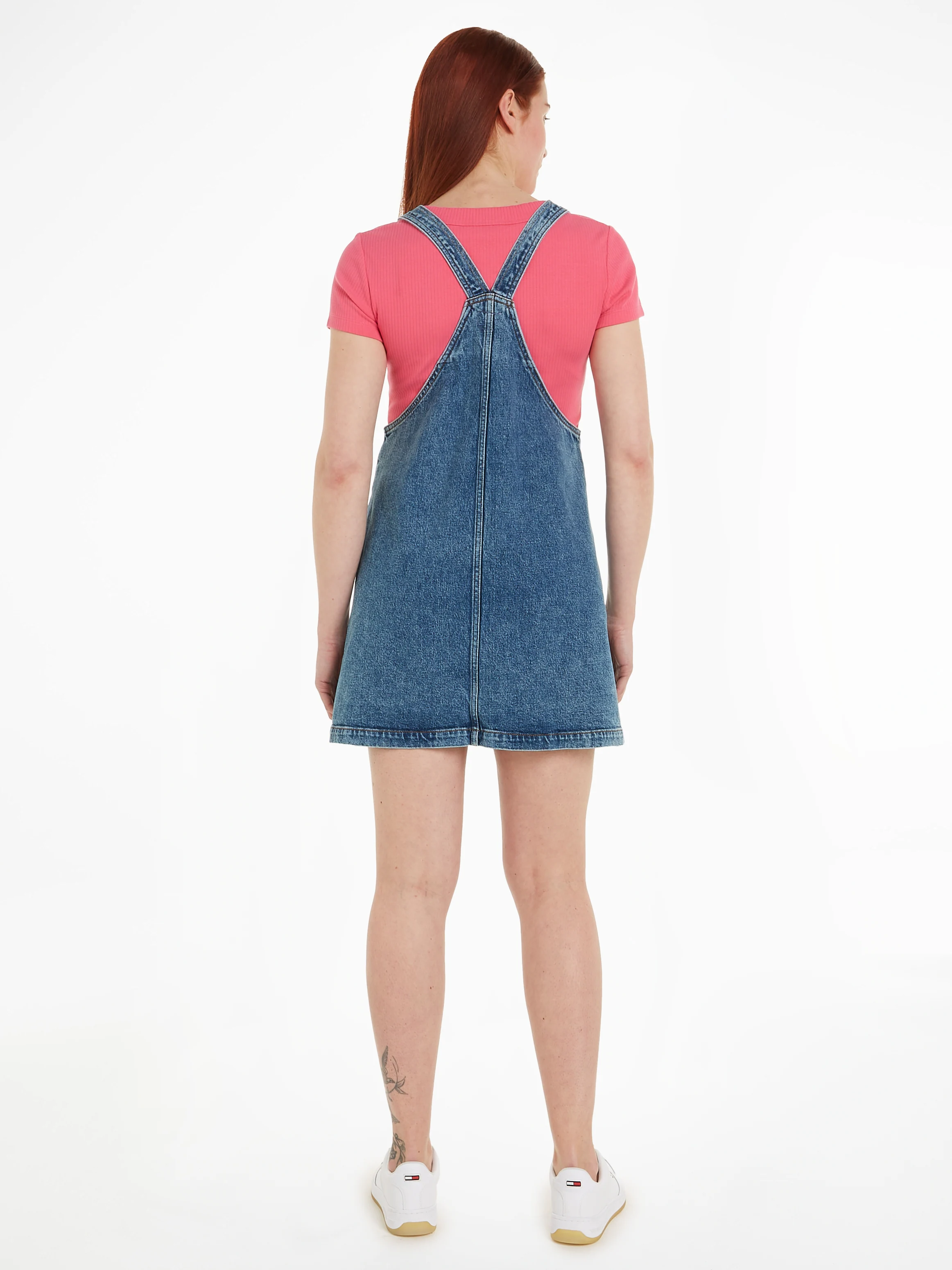 Tommy Jeans Jeanskleid PINAFORE DRESS CG4136 mit verstellbaren Schulterträg günstig online kaufen