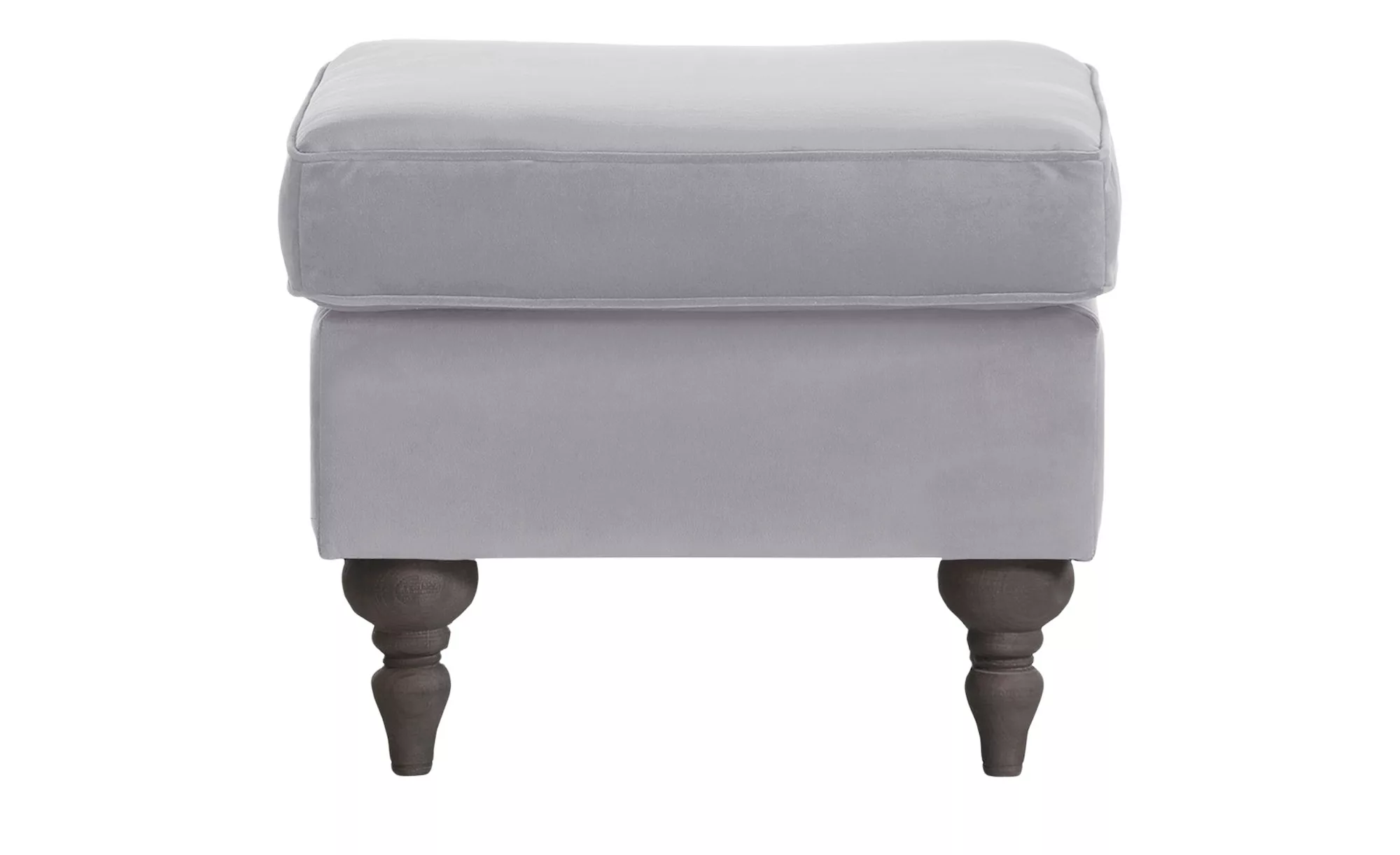 Hocker   Cozy ¦ grau ¦ Maße (cm): B: 55 H: 44 T: 55 Polstermöbel > Hocker - günstig online kaufen