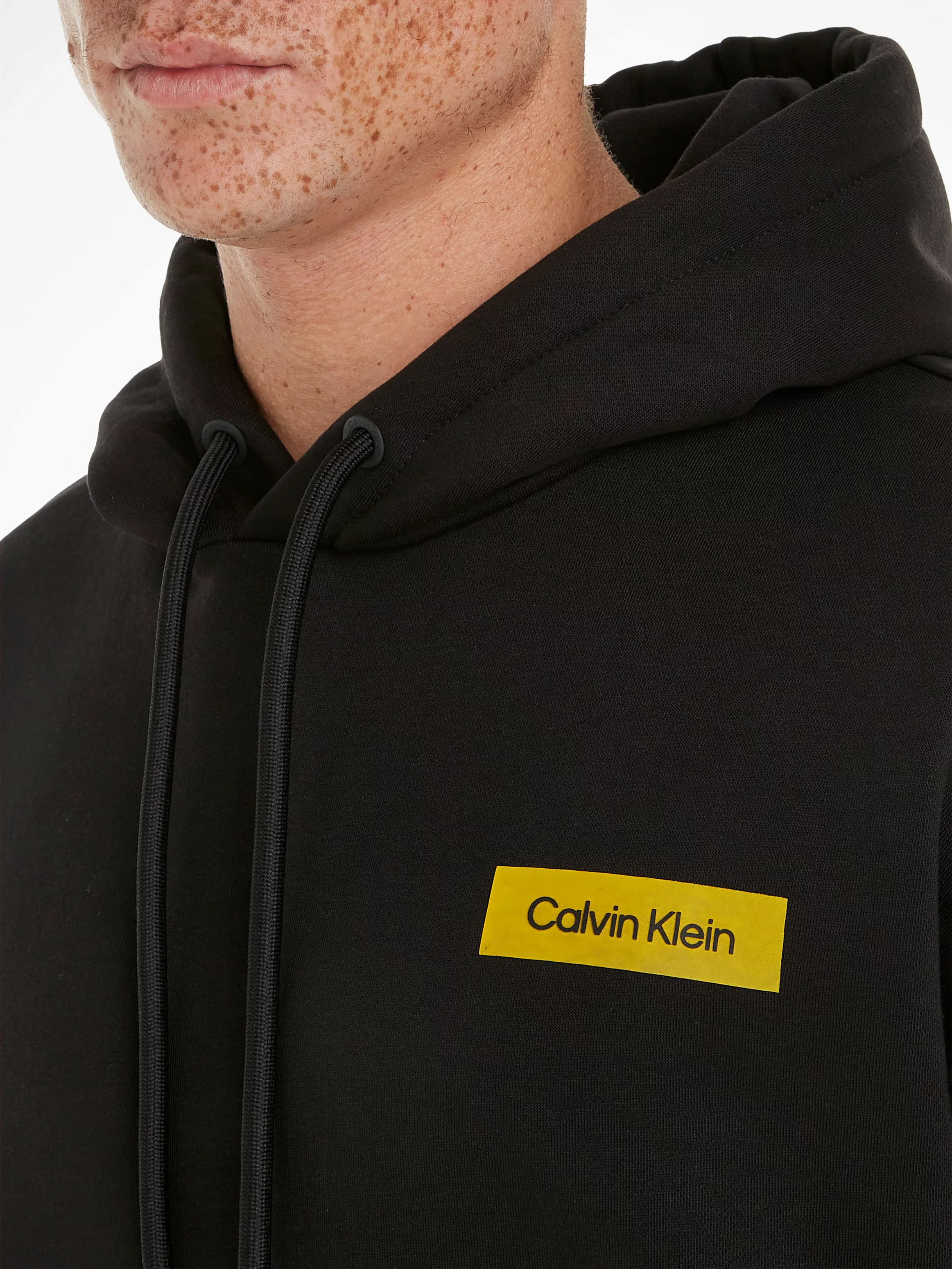 Calvin Klein Kapuzensweatshirt SENSE LAYER BACK GRAPHIC HOODIE günstig online kaufen
