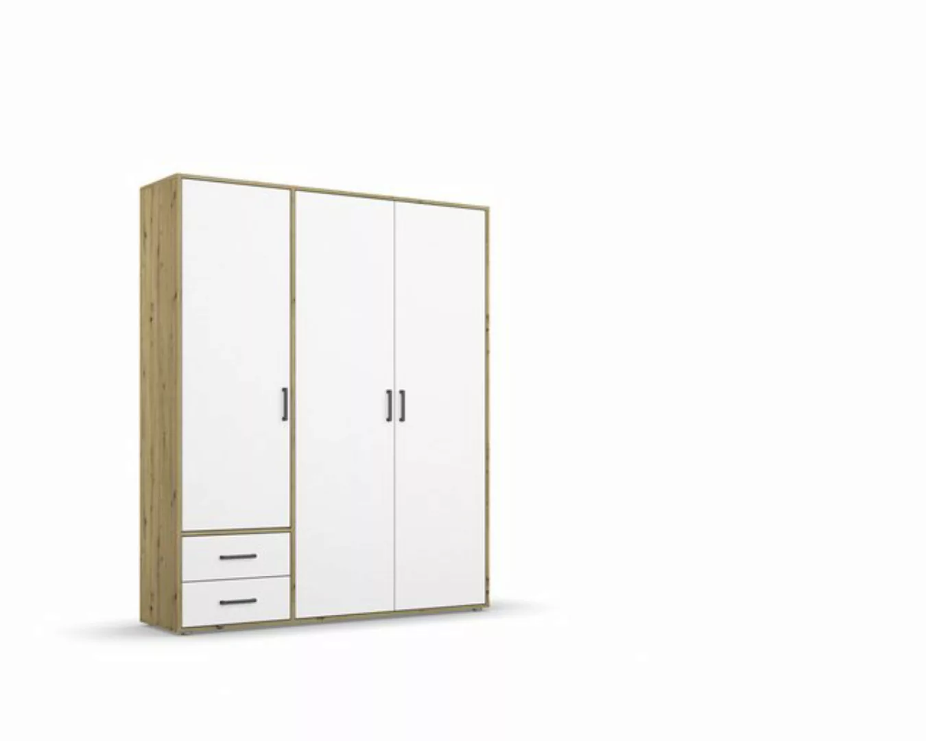 freiraum Drehtürenschrank Voyager 2 Schübe, 3 Böden, Eiche Artisan Dekor / günstig online kaufen