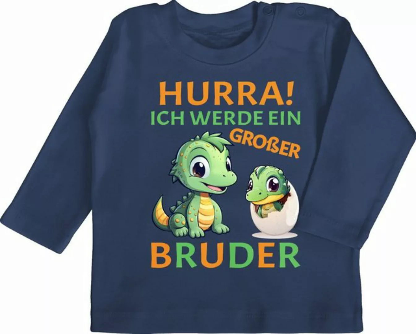 Shirtracer T-Shirt Hurra endlich großer Bruder - Ich werde großer Bruder - günstig online kaufen