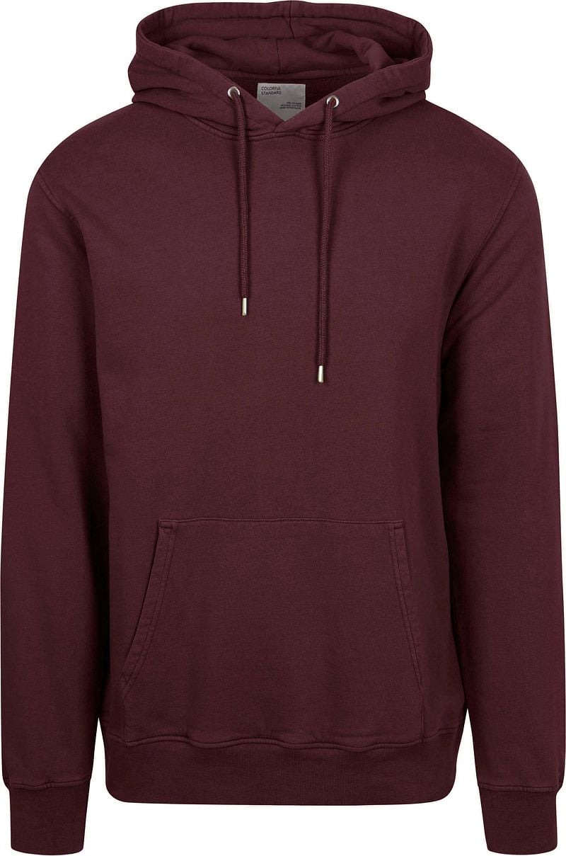 Colorful Standard Organic Hoodie Burgunder - Größe XL günstig online kaufen