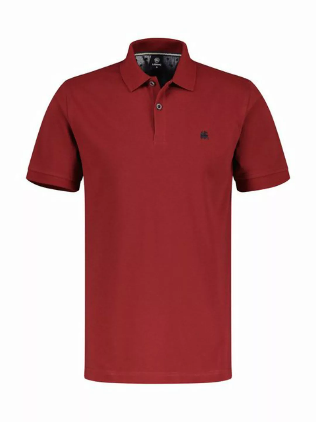 LERROS Poloshirt "LERROS Basic Poloshirt für Herren, unifarben" günstig online kaufen