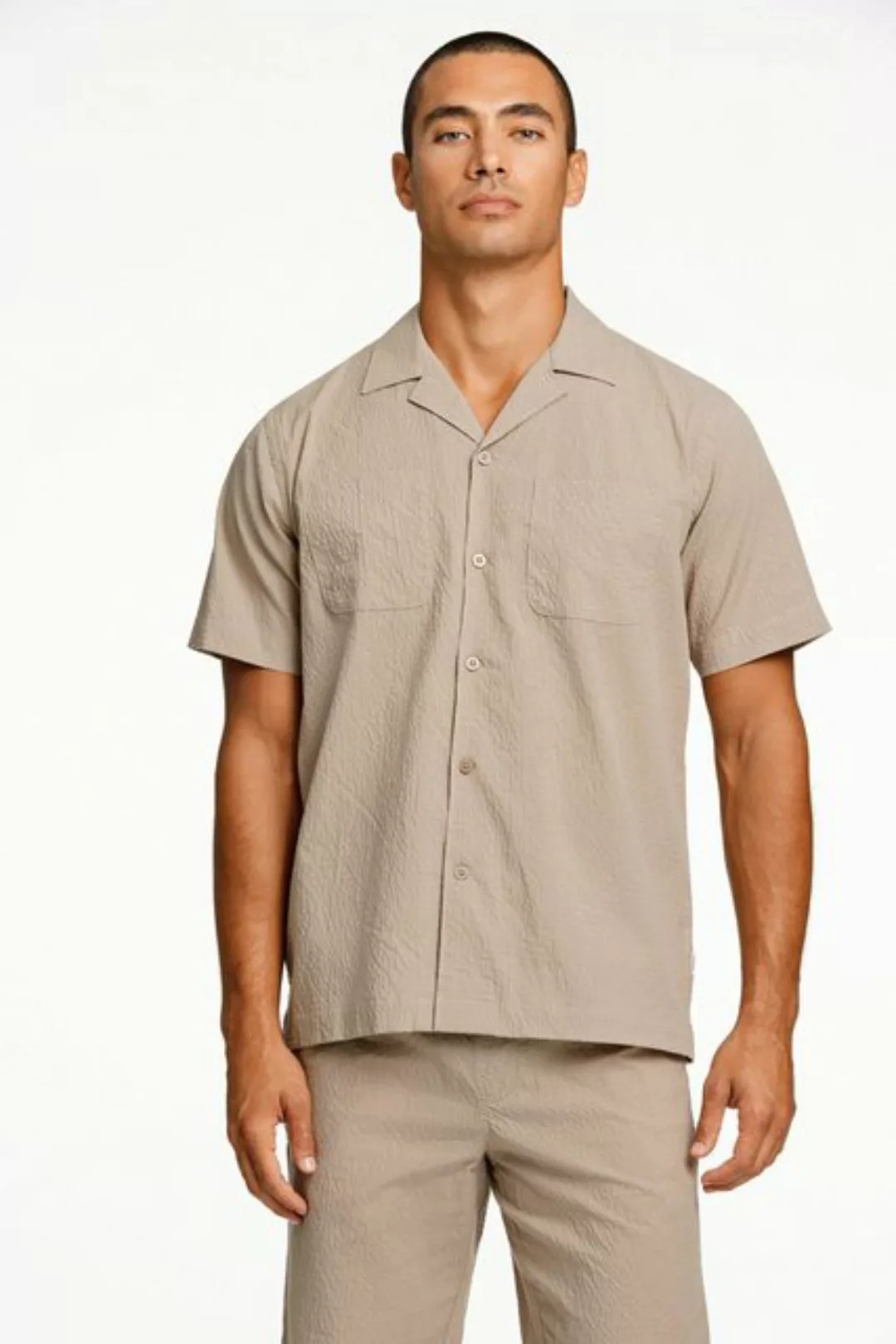 LINDBERGH Kurzarmhemd Shirt+Shorts Set (2-tlg) im Set mit passender Shorts günstig online kaufen