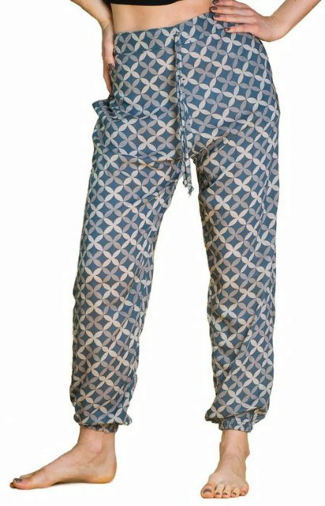 PANASIAM Relaxhose Relaxed pants geometric style aus 100 %Baumwolle bequeme günstig online kaufen